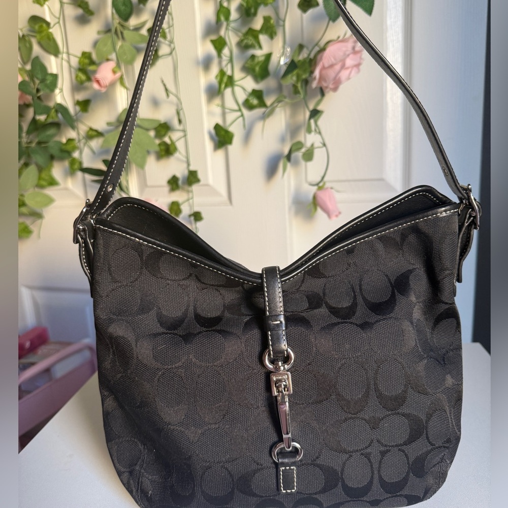 Coach Hamilton clip bag